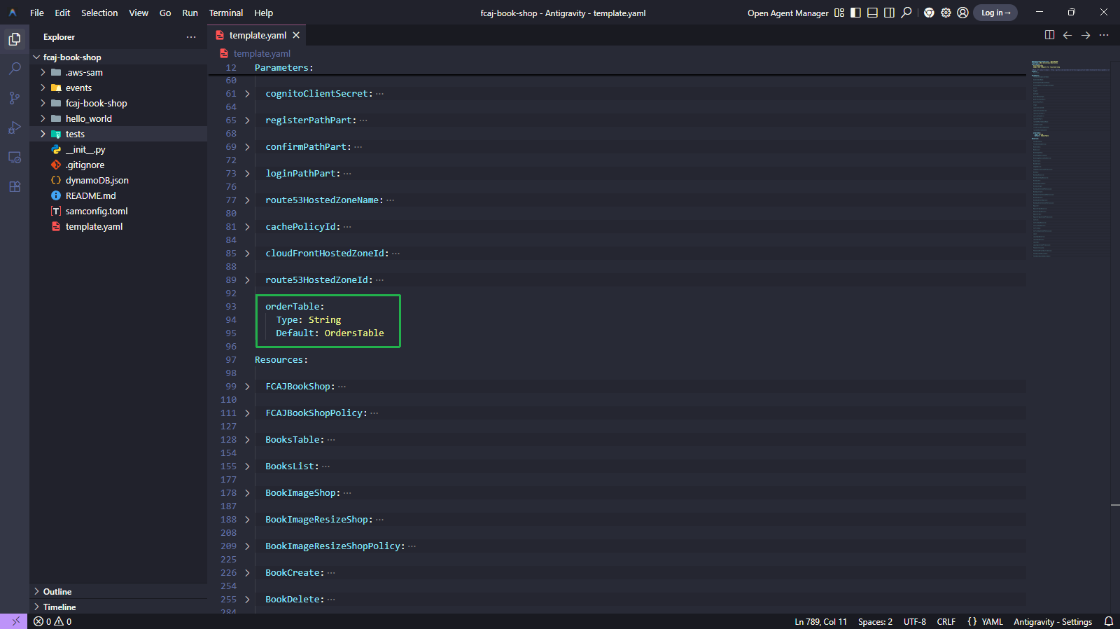 Add orderTable parameter