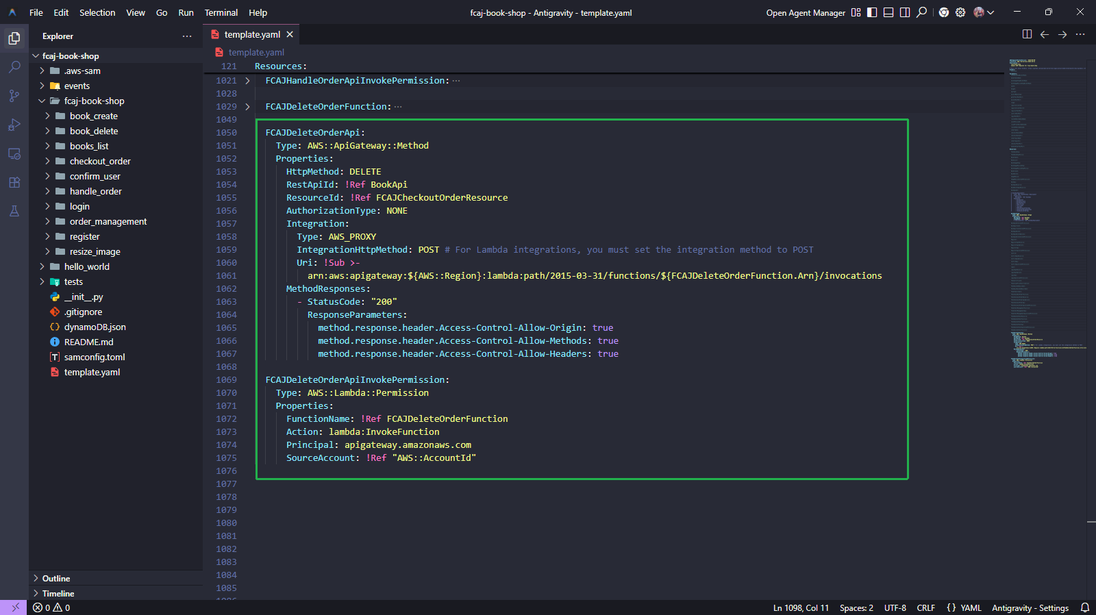 Add FCAJDeleteOrderApi and InvokePermission